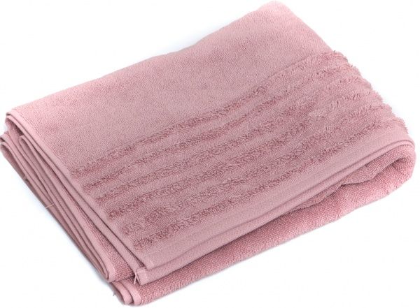 Рушник махровий 70x140 см рожевий La Nuit 