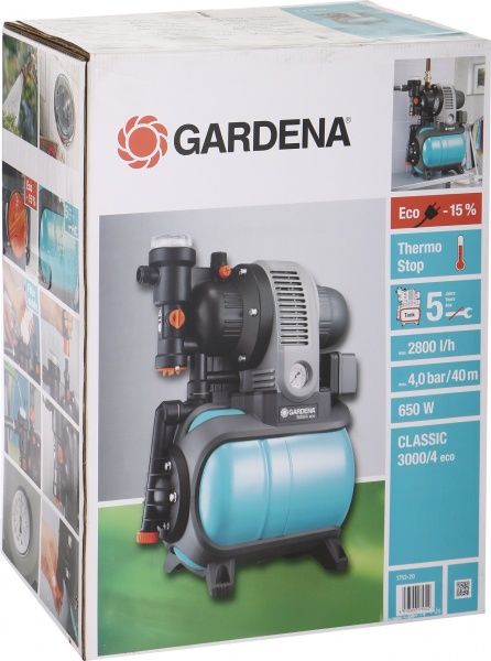 Насосна станція Gardena Classic 3000/4 есо 