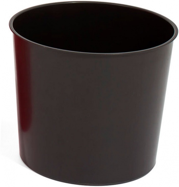 Горшок пластиковый Prosperplast Tubus slim 2 в 1 beton круглый 64л серый (78971-422) 