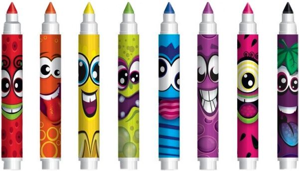 Набор маркеров Scentos Ароматные 8 шт. 40605