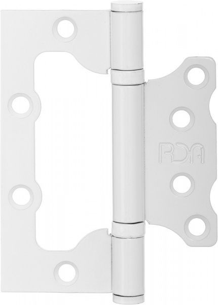 Петля євро RDA 49124 100x39x2.5 мм білий універсальна 2 шт