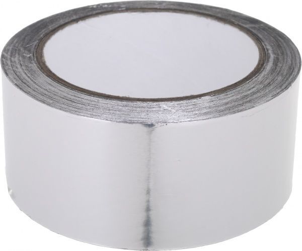 Лента клейкая алюминиевая 48 мм х 25 м 