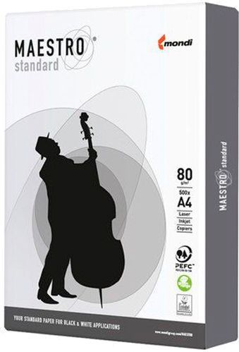 Бумага офисная Maestro A4 80 г/м Standard 500 листов белый 