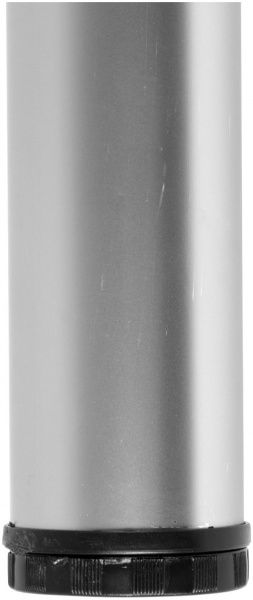 Мебельная ножка DC АВ d60x1100 мм хром с верхним стальным креплением 