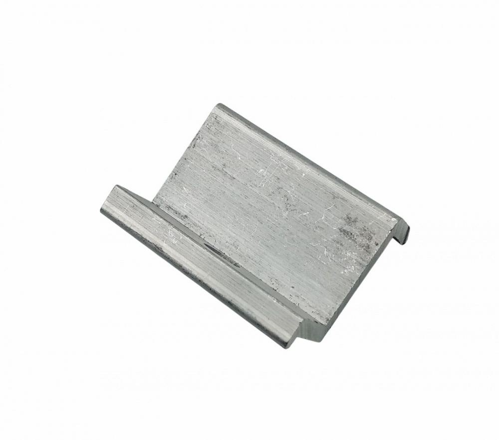 Притиск кінцевий 30 мм алюмінієвий