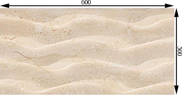 Плитка Golden Tile PETRARCA бежевий рельєф М91151 30x60 