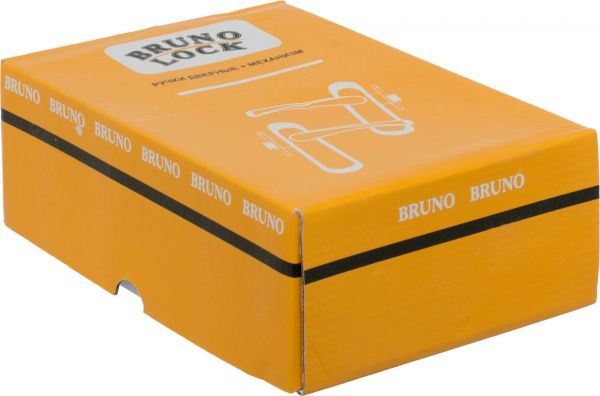 Ручка на планці BRUNO 910K6 PZ 62 мм матовий нікель