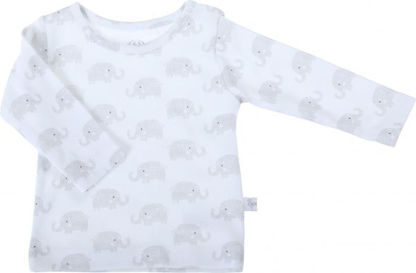 Комплект Фламинго Слоны бело-серый р.68 675-222-17 