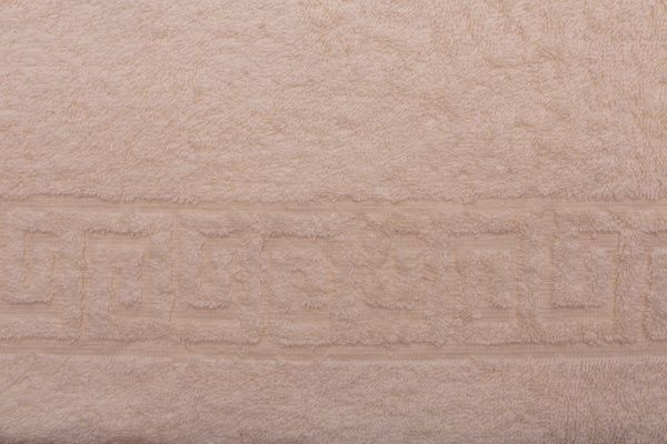 Полотенце махровое Antique 12002 70x140 см палевый Рашід 