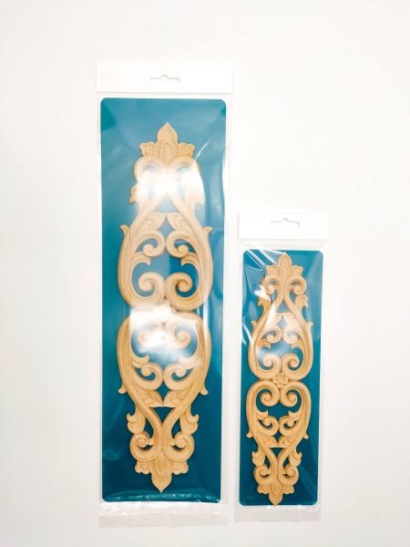 Декоративная панель деревянная вертикальная 1 шт. DV.27.100 95х369x6 мм 