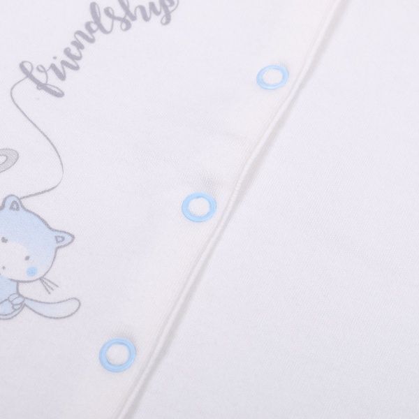 Боди детское для мальчика Baby Veres Friendship р.74 голубой 