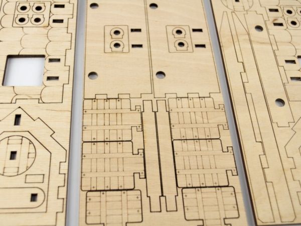 Дерев'яний 3D-конструктор Зірка Знаряддя Таран 100729