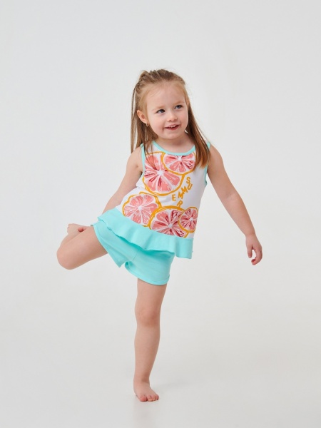 Піжама дитяча для дівчаток Smil р.104 білий 