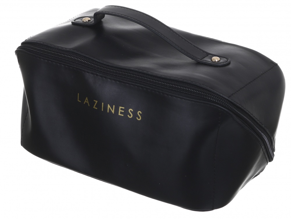 Косметичка Laziness 23,5x13x13 см чорна