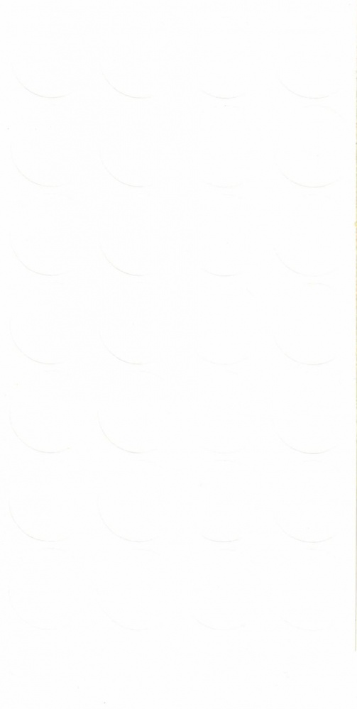 Заглушка самоклеящаяся Foldecor 20 мм белый гладкий 28 шт. F501