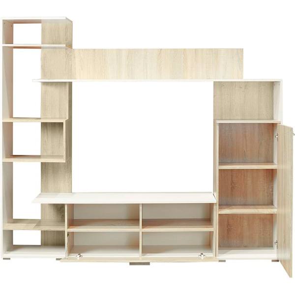 Стінка RTV Astra VMV Holding дуб сонома білий титан 