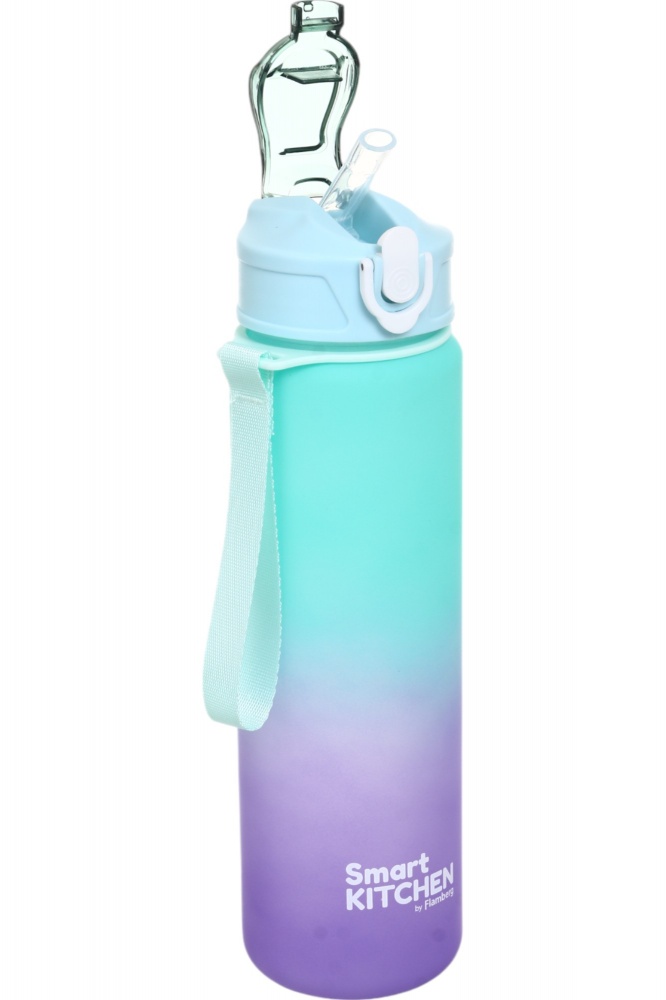 Бутылка для воды Smart Kitchen by Flamberg Gradient 750 мл фиолетово-голубой