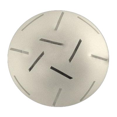 Світильник настінний Укрсвітло НПБ 126 d=250 1x60 Вт E27 білий 