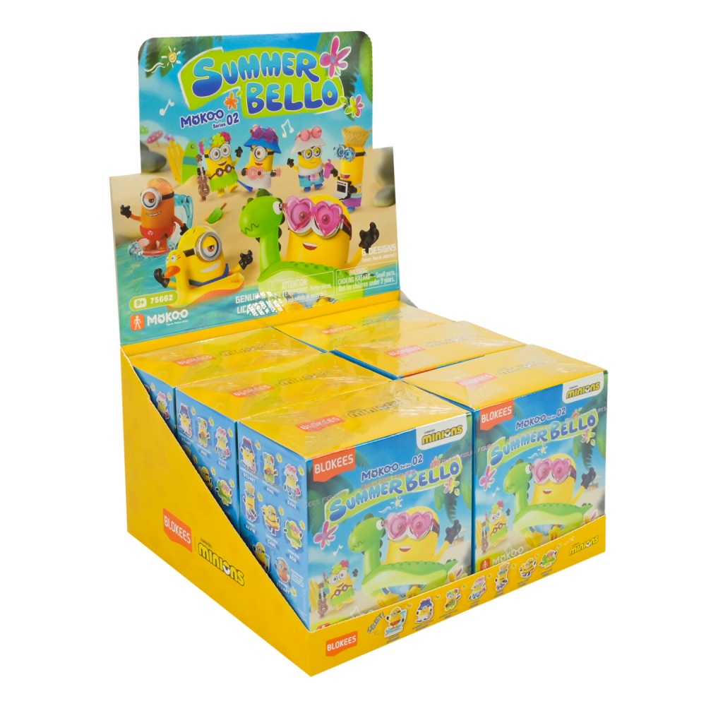 Фігурка-конструктор Blokees Minions Mokoo серія 2 (6 видів) 75662