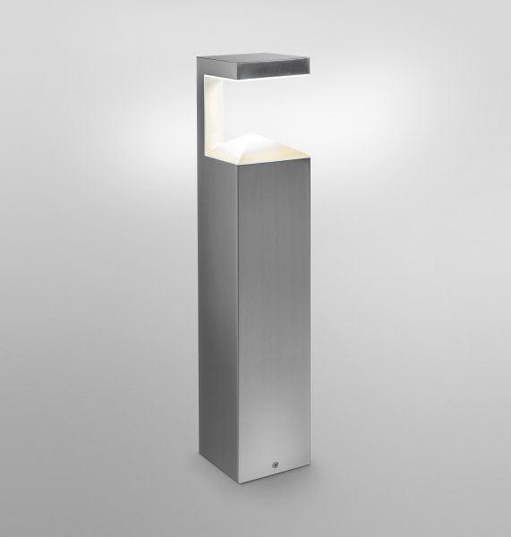 Стовп Ledvance Pyramid 50 см серії Endura Style 8 Вт IP44 нержавіюча сталь 