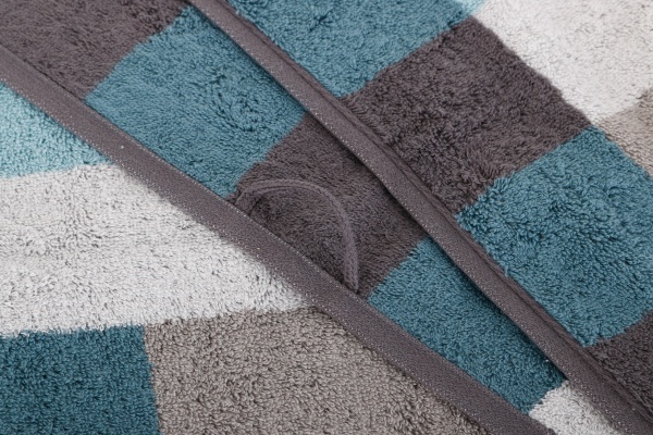 Полотенце махровое Mosaic 50x100 см графит Cawo 