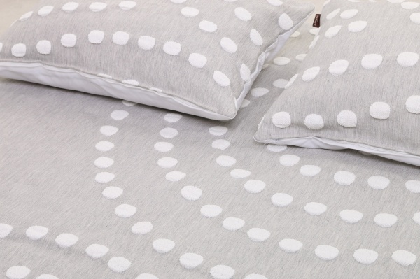 Набір Ondas Point 450/07 235x270 см Manterol сірий 