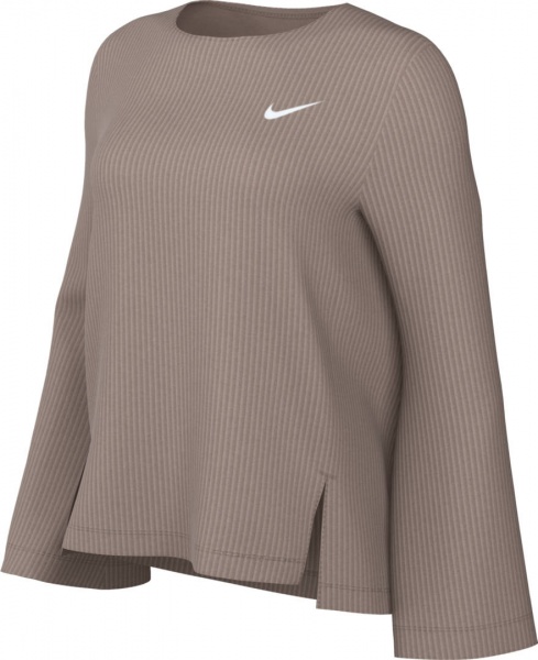 Футболка Nike W NSW RIB JRSY LS TOP DV7866-272 р.M бежевий