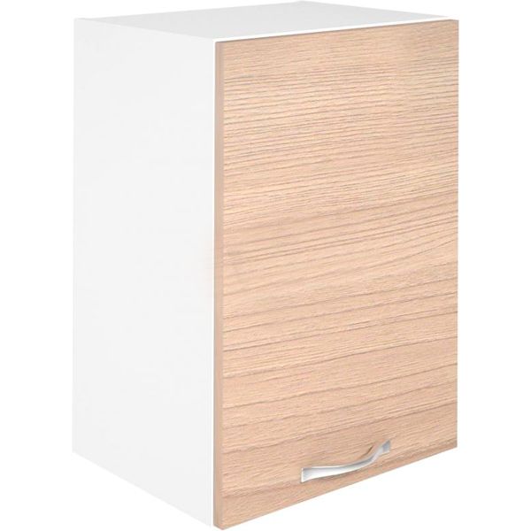 Шкаф верхний МС Варшава В 40/60/30 ясень шимо светлый Грейд