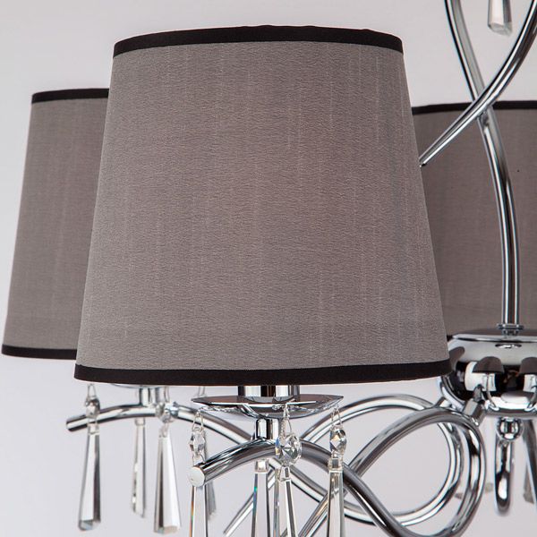 Люстра потолочная Strotskis Morise 5x40 Вт E14 хром 70048/5 