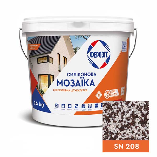 Декоративна штукатурка мозаїчна Ферозіт FEROMAL 33 Mosaikputz SN 208 25 кг