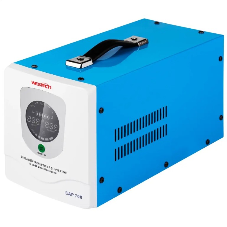 Источник бесперебойного питания Westech с правильной синусоидой ULTIMATE-1000VA/700W 12V WS-EAP-1000 DUAL