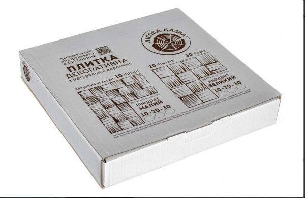 Декоративна панель 3D-панель Живий камінь Квадрат великий 30 0,57 кв.м