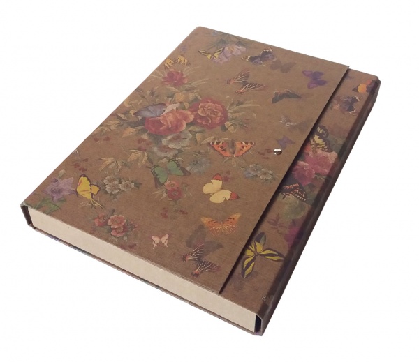 Папка-короб на липучці Академія А4 40 мм асорті iTEM