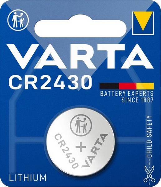 Батарейка Varta CR 2430 1 шт. (6430101401) 