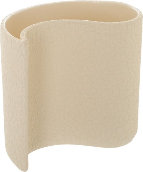 Горщик керамічний Оріана-Запоріжкераміка Капля шовк фігурний 2л (018-0-015) темний шоколад 