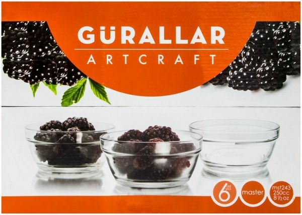 Набор салатников MST 250 мл 6 шт. АС31-146-093 Art&Craft