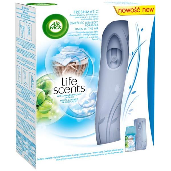 Автоматический освежитель воздуха Air Wick Life scents Воздушная свежесть 250 мл