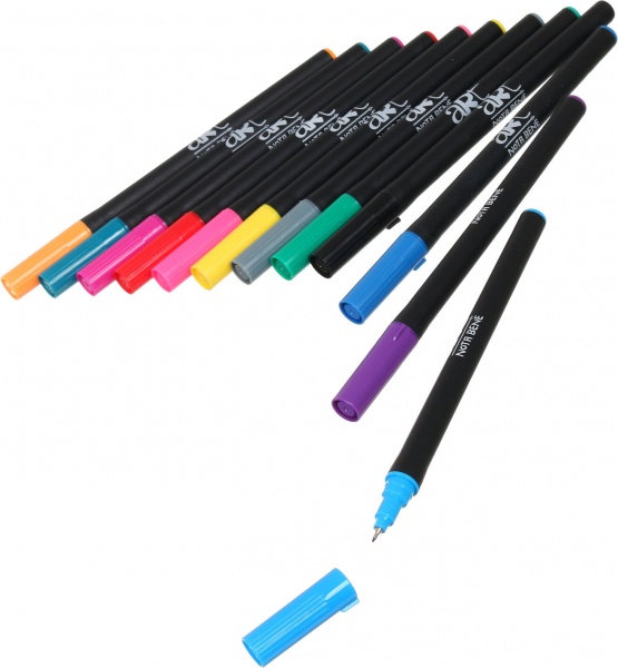 Набор лайнеров Nota Bene в пластиковом футляре 12 шт. 