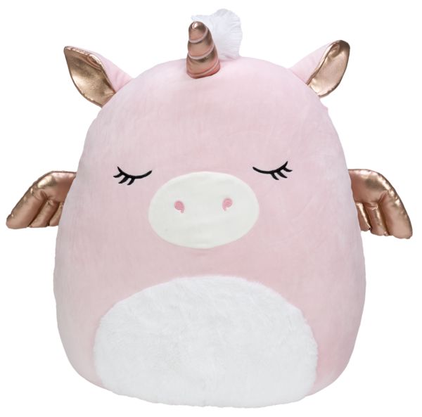 Мягкая игрушка SQUISHMALLOWS Единорог Грессия 31 см пудрово-розовый 6732757