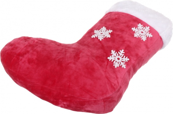 Подушка декоративная Башмачок 35 см красный Гулівер Країна 