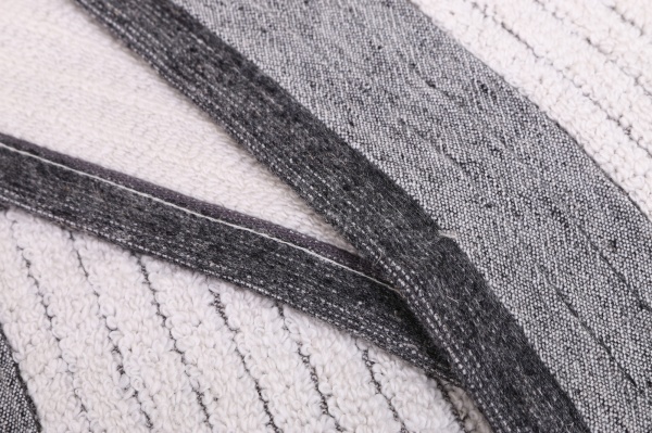 Полотенце Stripe Natural 50x90 см серый La Nuit 