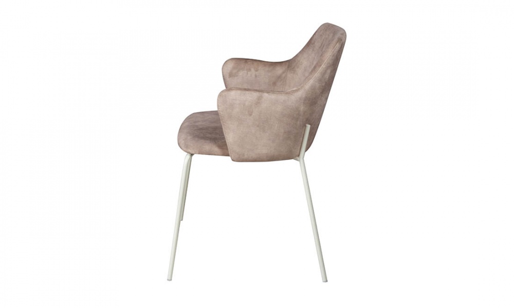 Стул Белла 580х530х850 бежевый / молочный