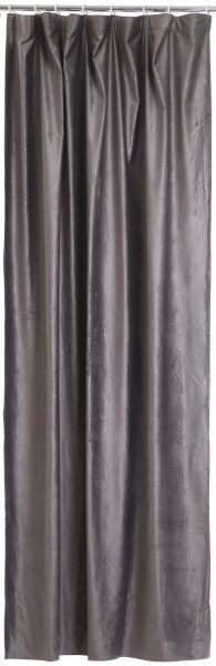 Штора Velvet Листя сіре 160х275 см La Nuit