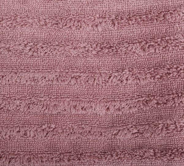 Рушник махровий 70x140 см рожевий La Nuit 