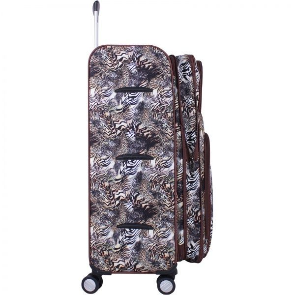 Валіза Bagland 90 л коричневий Леон сублiмацiя 725 (0037966274) 