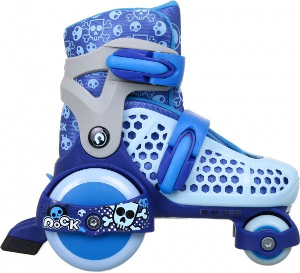 Роликовые коньки р. 30-33 синий