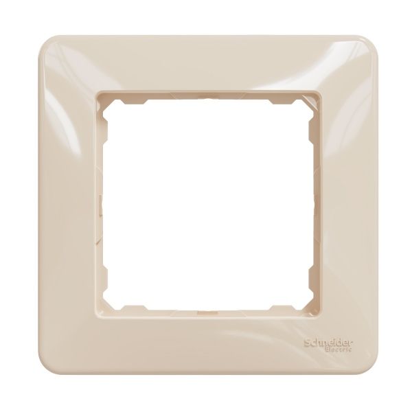 Рамка одноместная Schneider Electric Sedna Design универсальная бежевый SDD312801