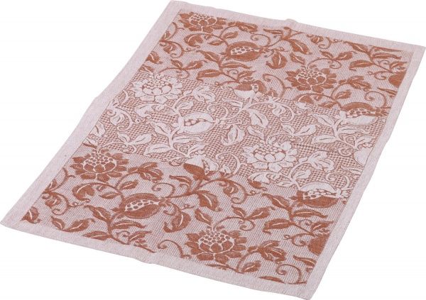 Полотенце гранаде 49x70 см Білоруський льон темно-коричневый 