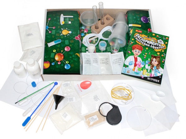 Набор для экспериментов Ранок Эксперименты с мгновенным эффектом 349455