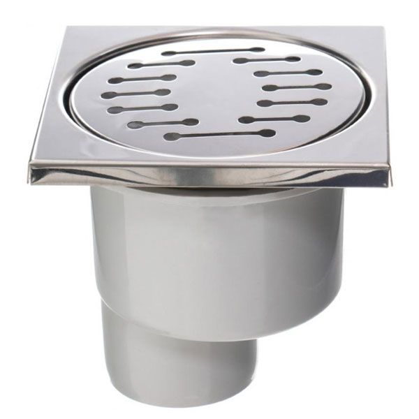 Душевой трап Water House ТВ50П с вертикальным отводом 50мм